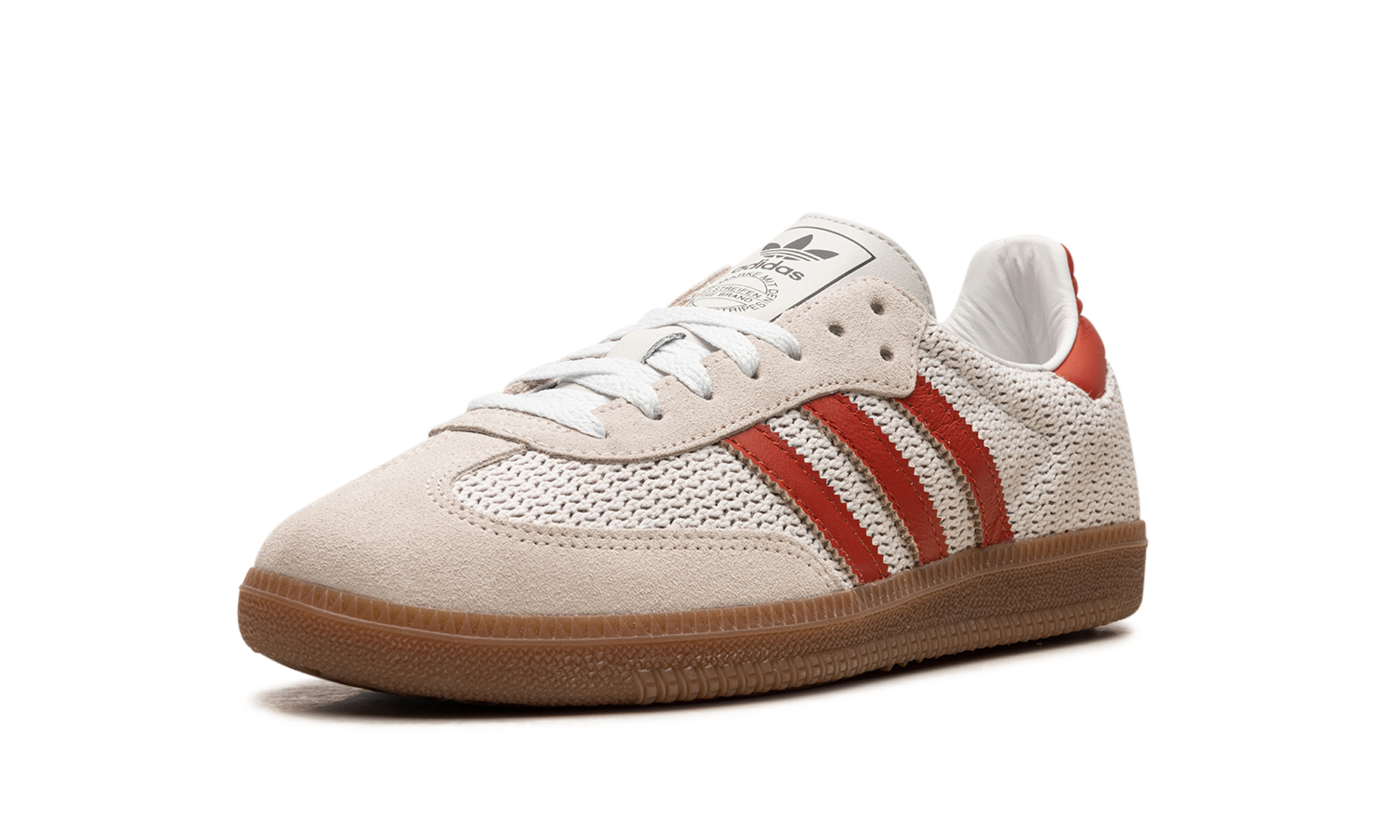 Adidas Samba OG Crystal White Preloved Red 5