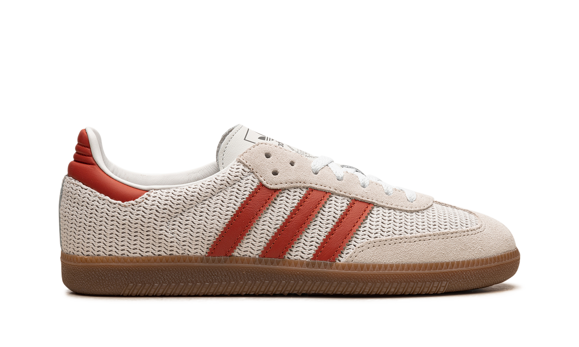 Adidas Samba OG Crystal White Preloved Red 7
