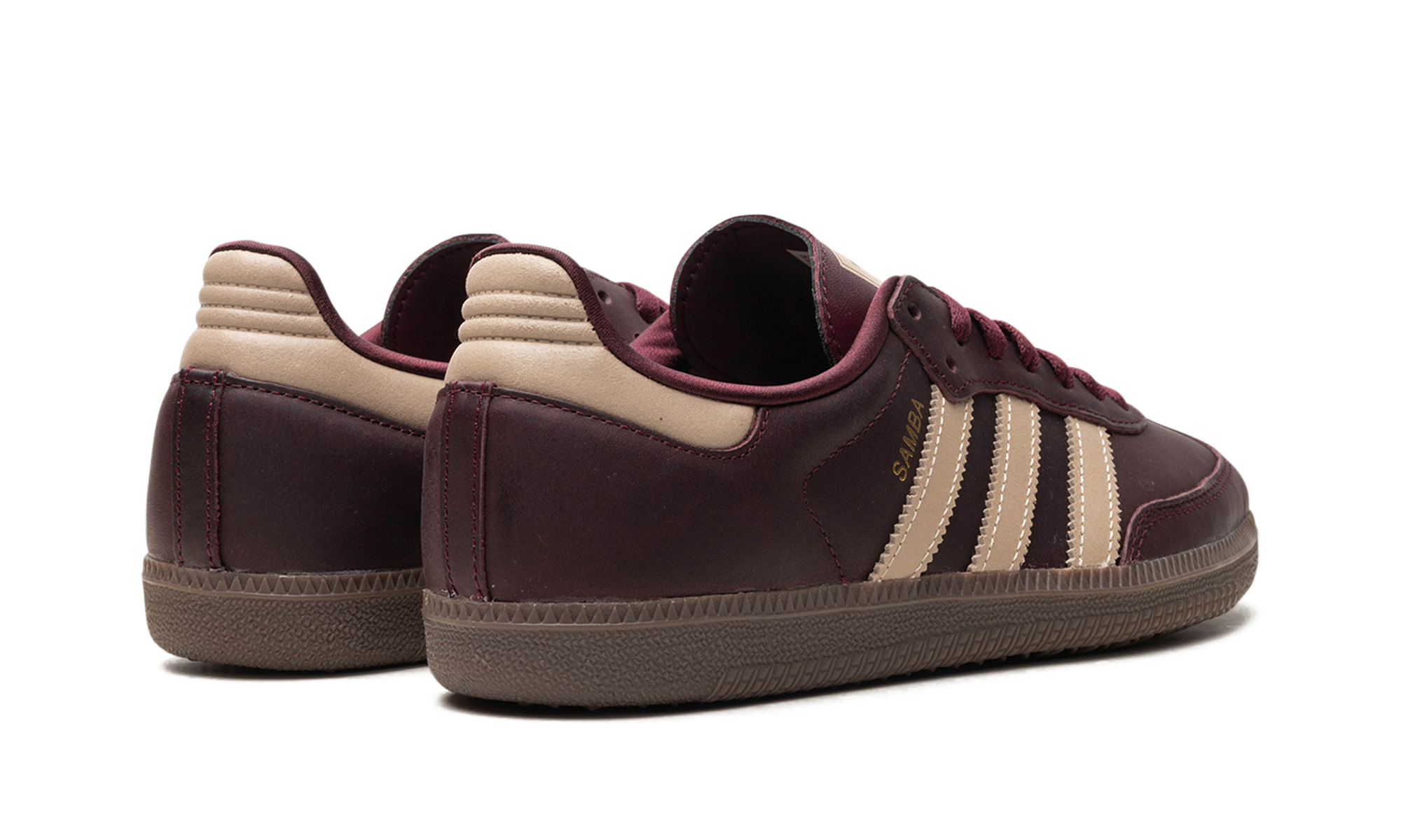 Adidas Samba OG Maroon Crystal Sand (W) 4