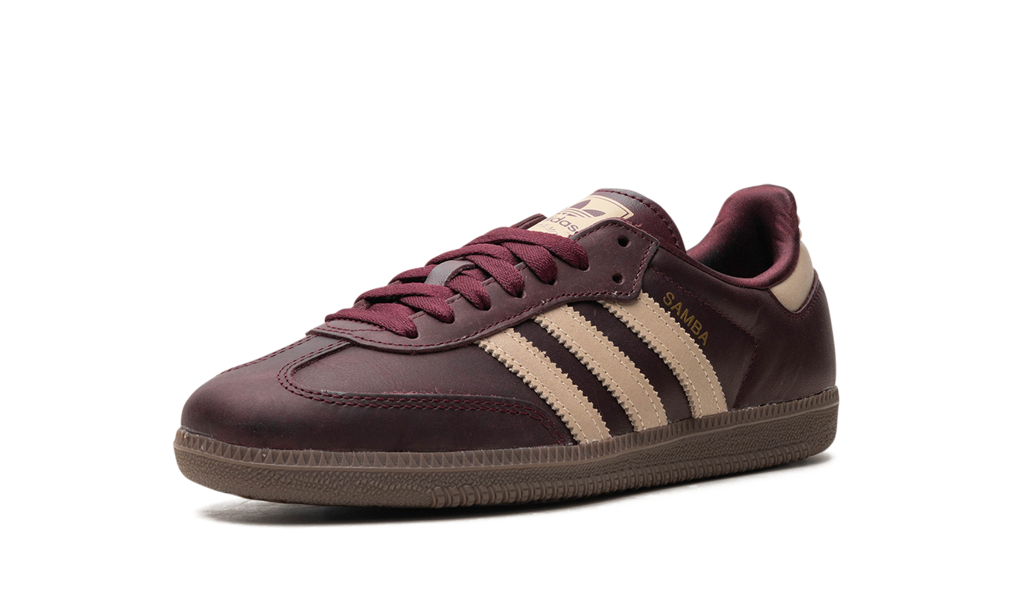 Adidas Samba OG Maroon Crystal Sand (W) 5