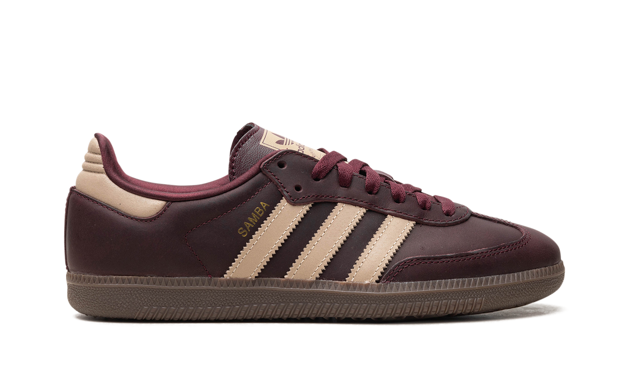 Adidas Samba OG Maroon Crystal Sand (W) 7