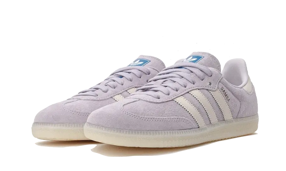 Adidas Samba OG Silver Dawn Chalk White 2