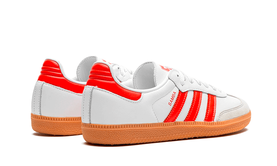 Adidas Samba OG White Solar Red Gum 3
