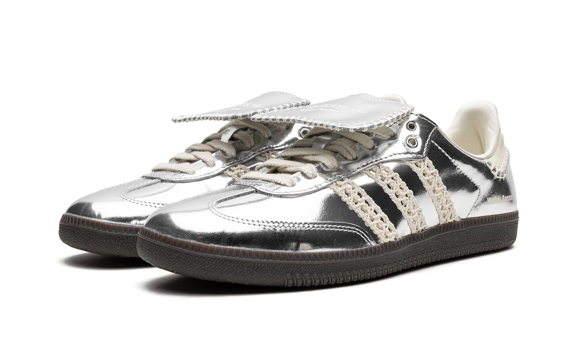 Adidas Samba x Wales Bonner Metallic Silver 3