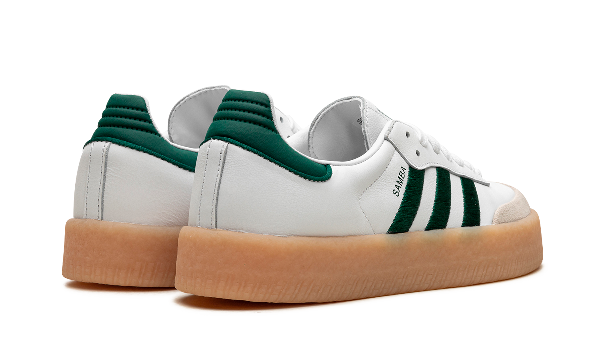 Adidas Sambae White Collegiate Green Gum (W) 4