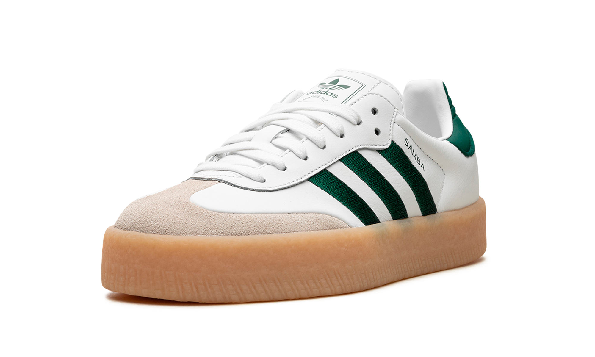 Adidas Sambae White Collegiate Green Gum (W) 5