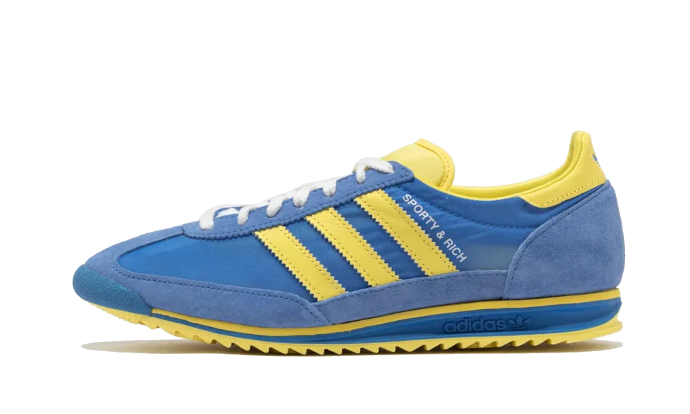 Adidas SL 72 Sporty & Rich Real Blue Yellow 1