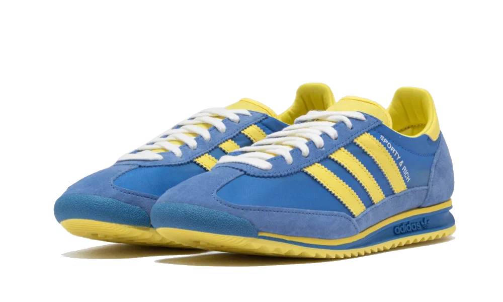 Adidas SL 72 Sporty & Rich Real Blue Yellow 2