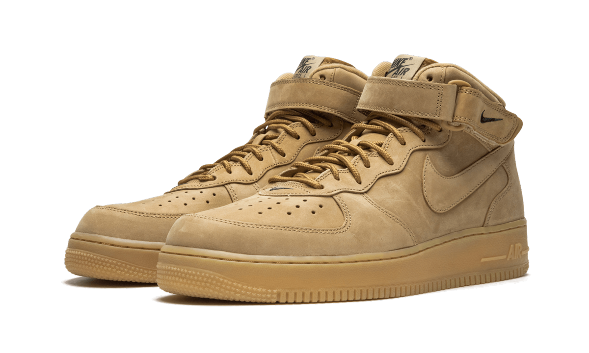 Air Force 1 Mid 07 PRM QS Flax 3