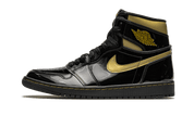 Air Jordan 1 High Black Metallic Gold