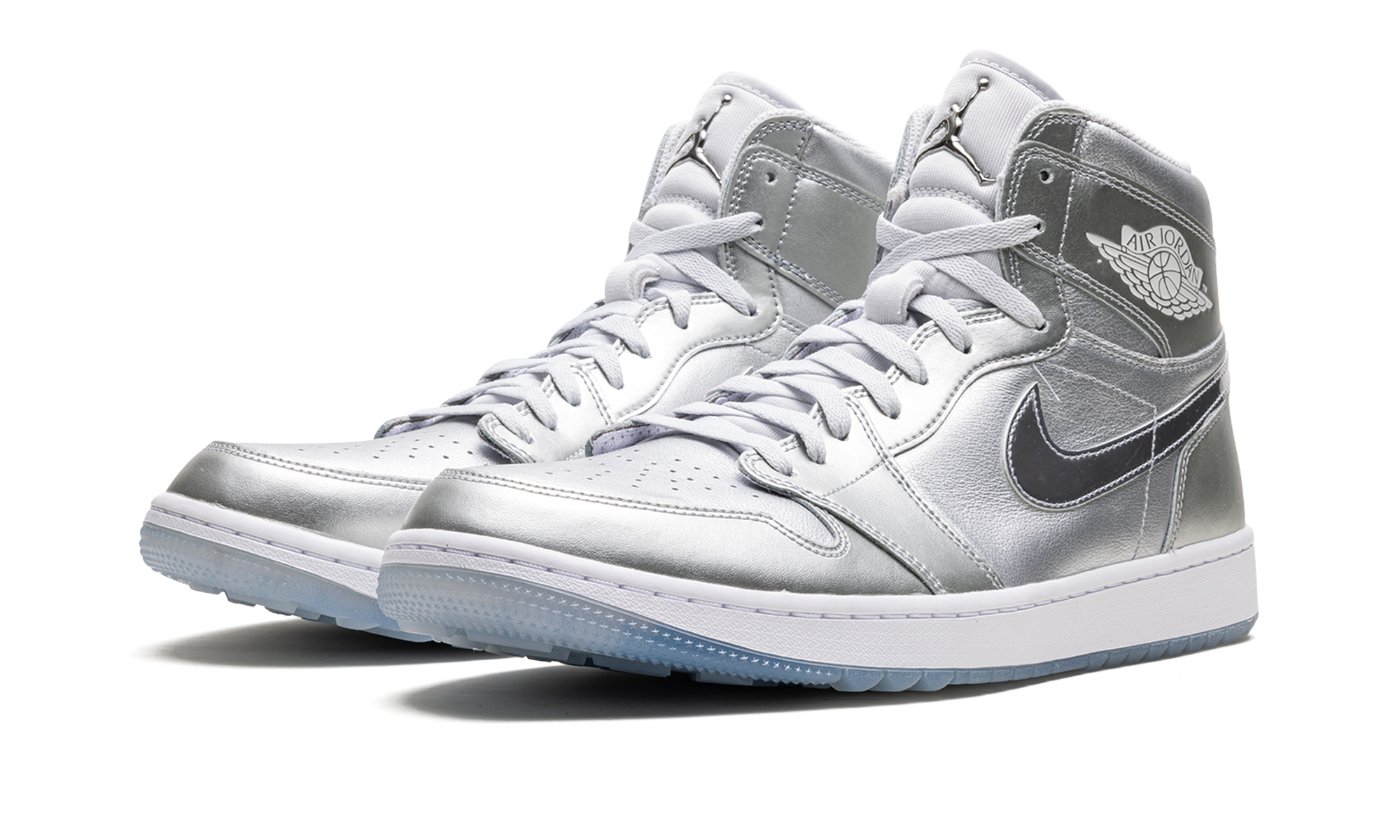 Air Jordan 1 High G NRG Metallic Silver 3
