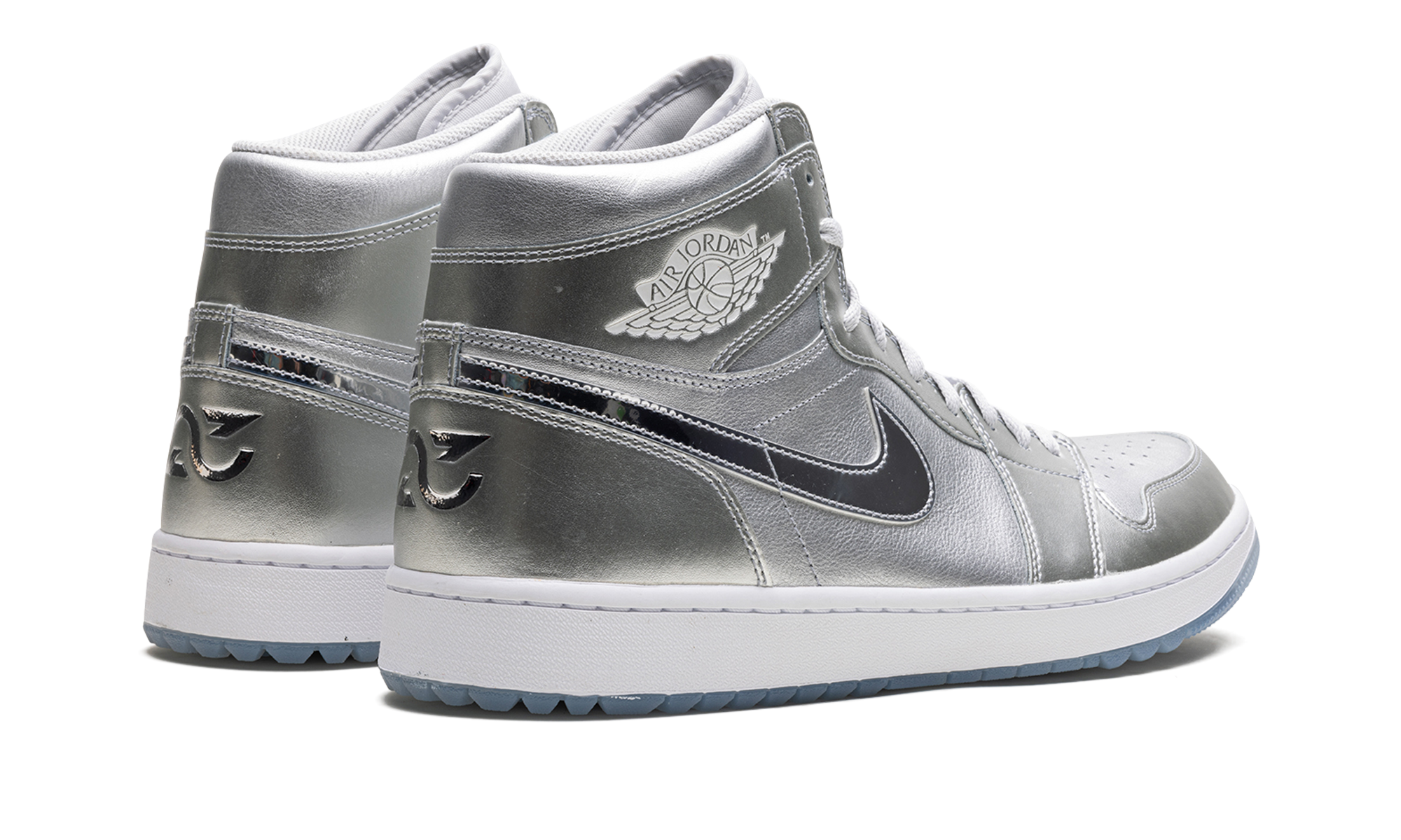 Air Jordan 1 High G NRG Metallic Silver 4
