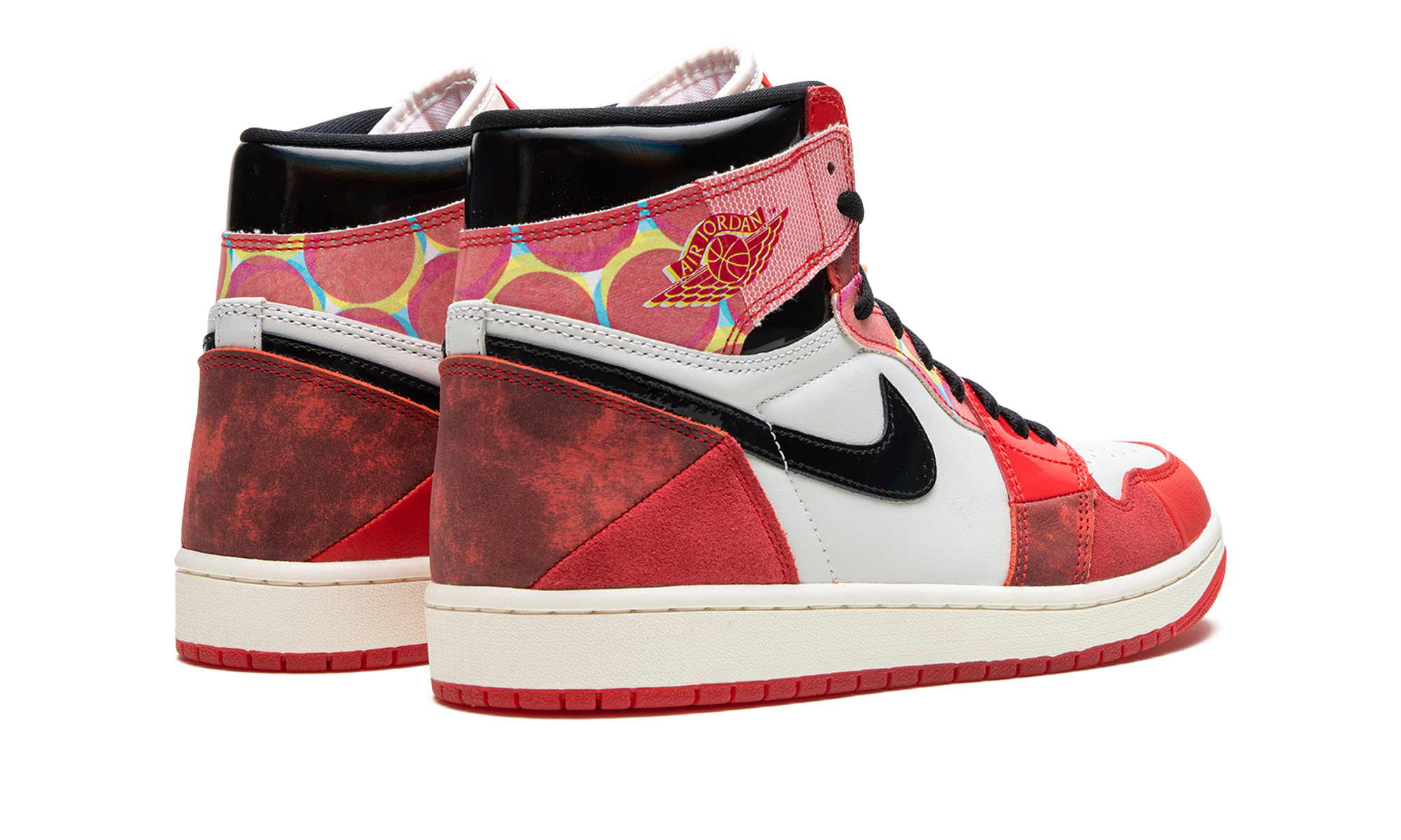 Air Jordan 1 High OG Spider-man across the Spider-Ver