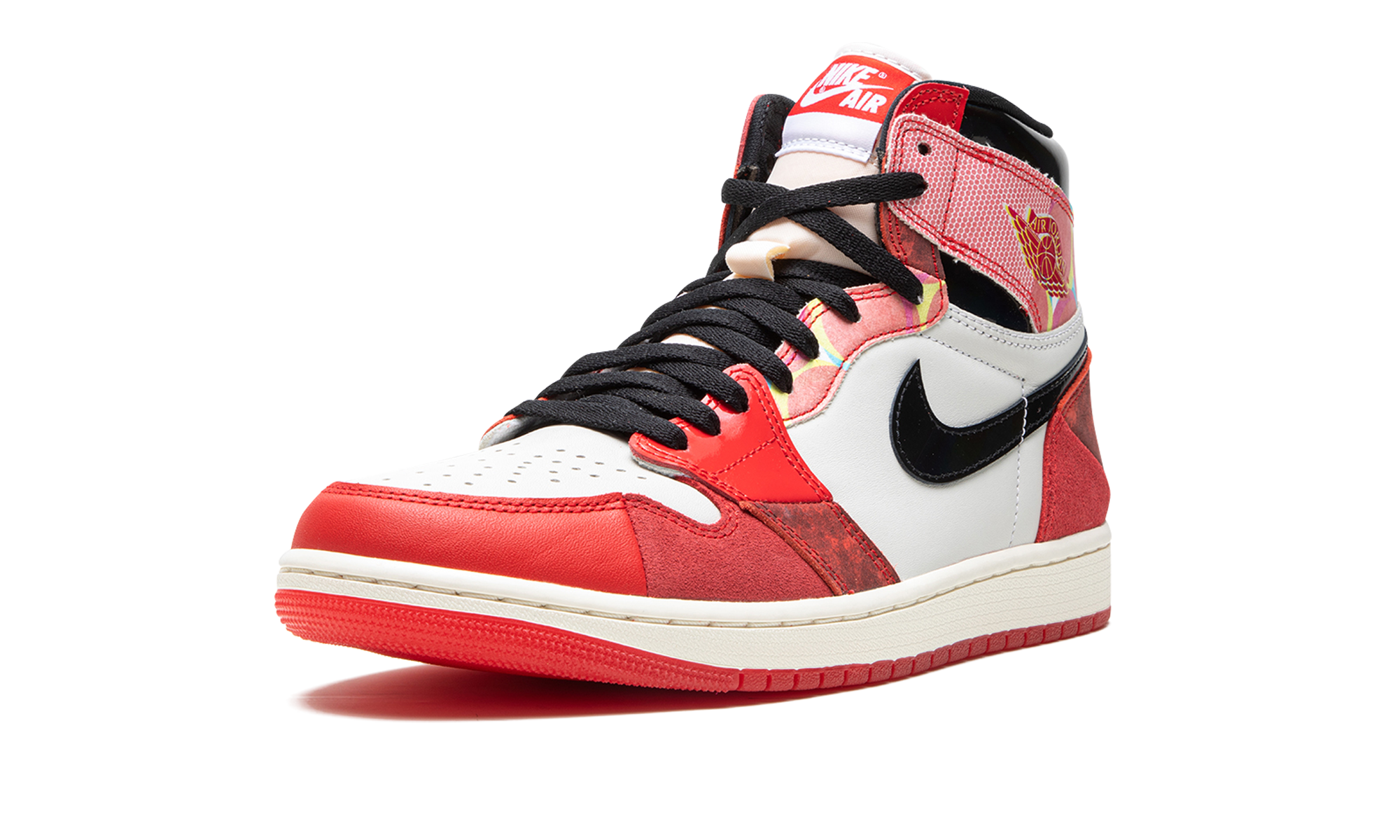 Air Jordan 1 High OG Spider-man across the Spider-Ver