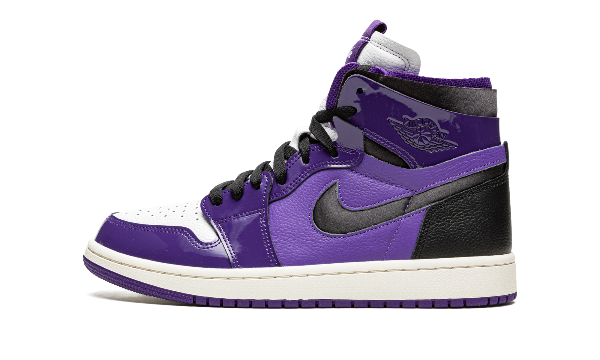 Air Jordan 1 High Zoom Air CMFT short Purple Patent