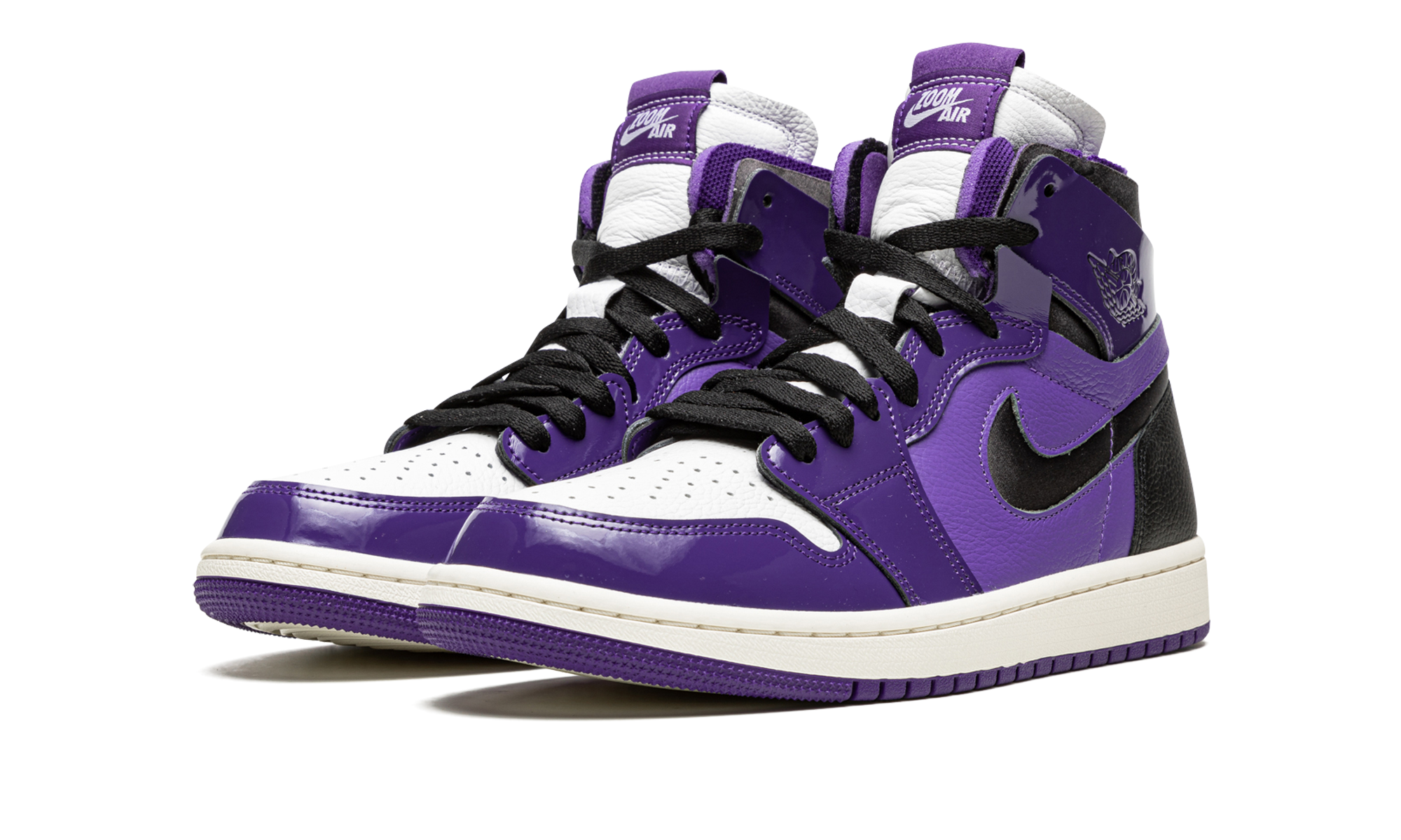 Air Jordan 1 High Zoom Air CMFT short Purple Patent