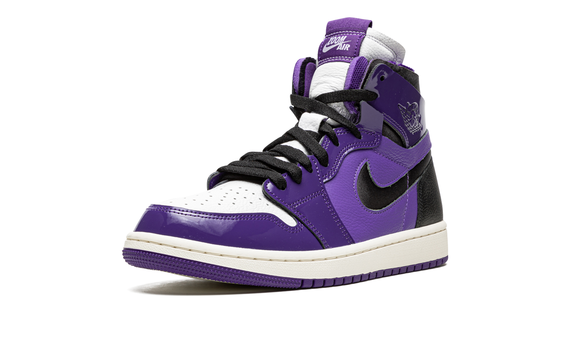 Air Jordan 1 High Zoom Air CMFT short Purple Patent