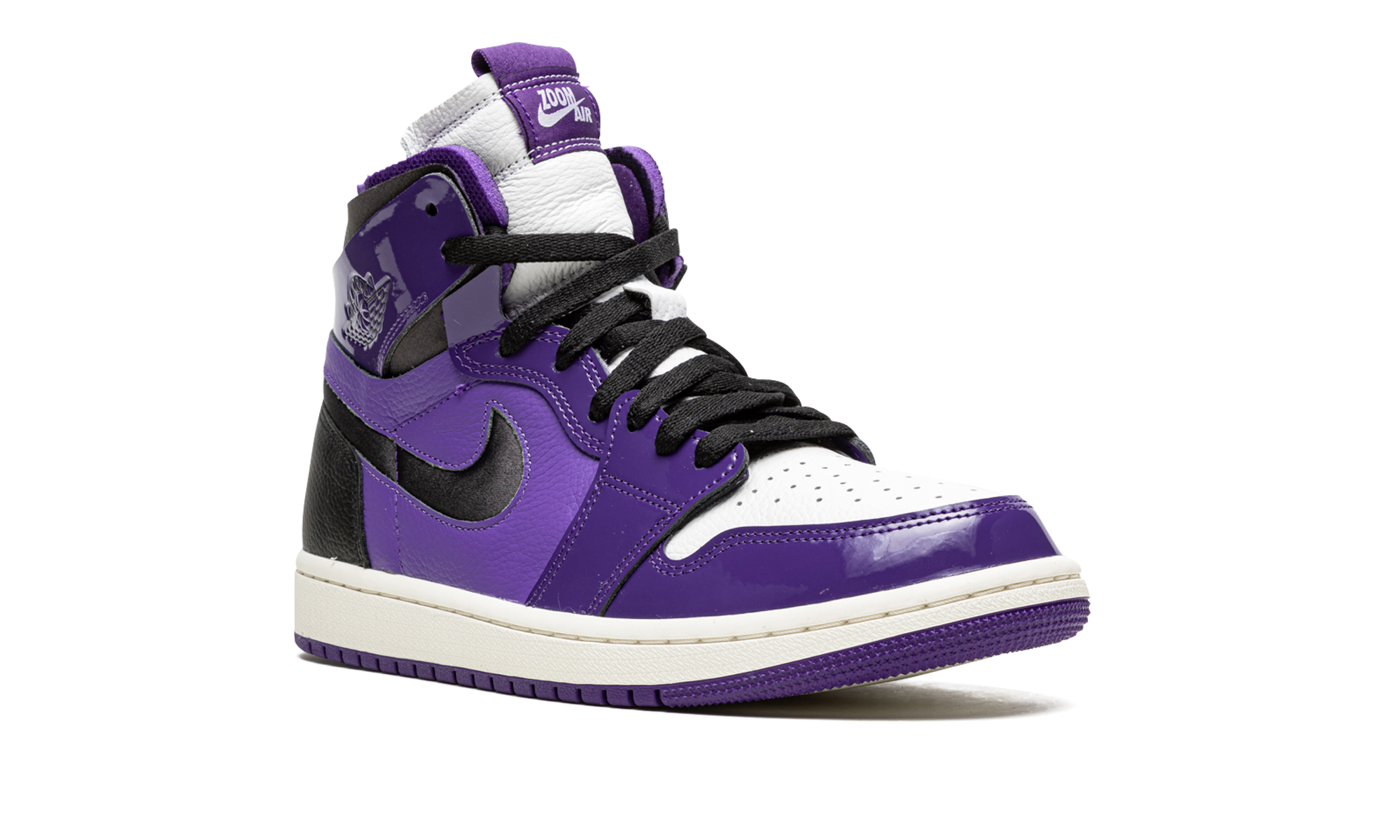 Air Jordan 1 High Zoom Air CMFT short Purple Patent