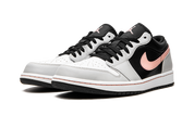 Air Jordan 1 Low Black Grey Pink 3