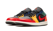 Air Jordan 1 Low Black Multi Color (W) 3