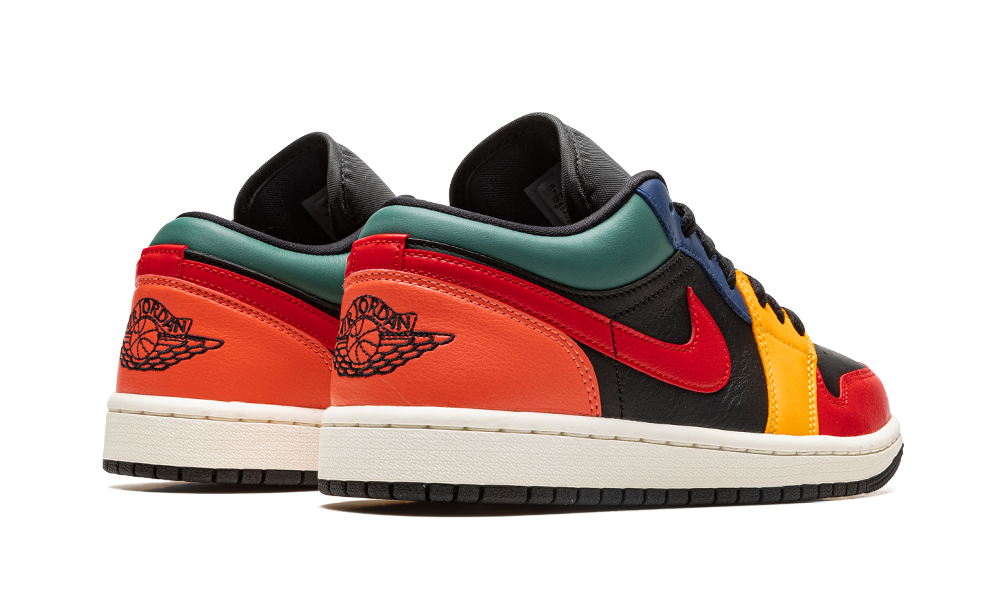 Air Jordan 1 Low Black Multi Color (W) 4