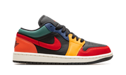 Air Jordan 1 Low Black Multi Color (W) 7