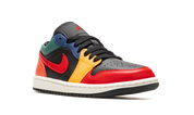 Air Jordan 1 Low Black Multi Color (W) 8