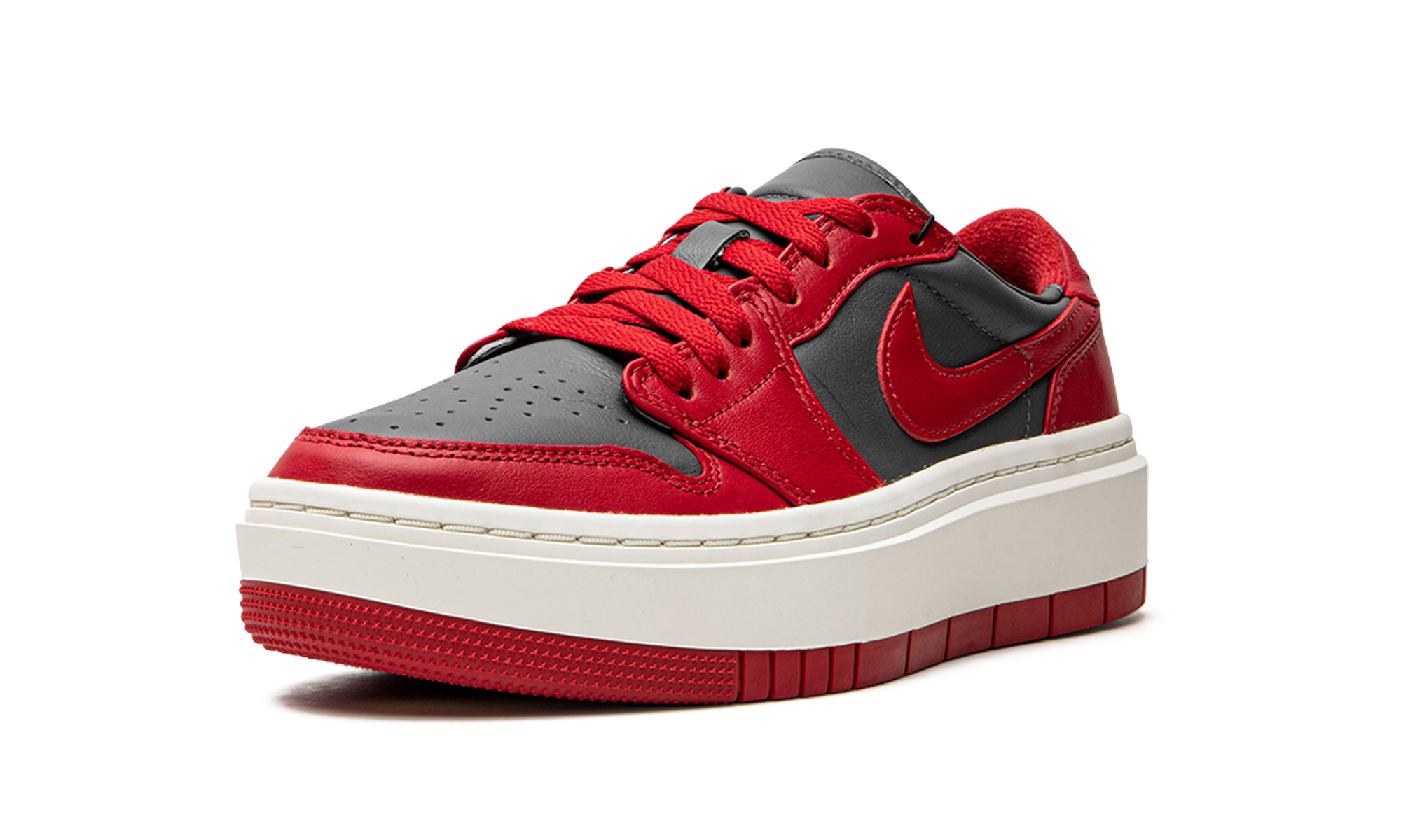 Air Jordan 1 Low Elevate Dark Gray Varsity Red