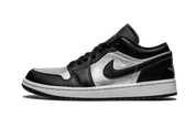Air Jordan 1 Low Se Black Metallic Silver
