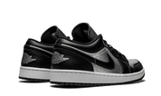 Air Jordan 1 Low Se Black Metallic Silver