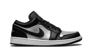 Air Jordan 1 Low Se Black Metallic Silver