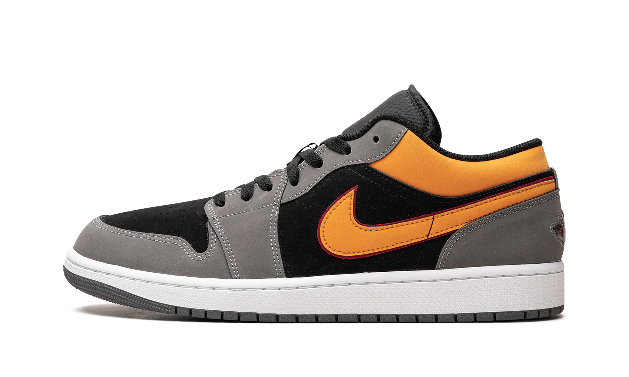 Air Jordan 1 Low SE Black Vivid Orange 1