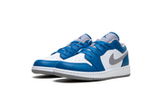 Air Jordan 1 Low True Blue Cement (GS) 3