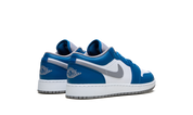 Air Jordan 1 Low True Blue Cement (GS) 4