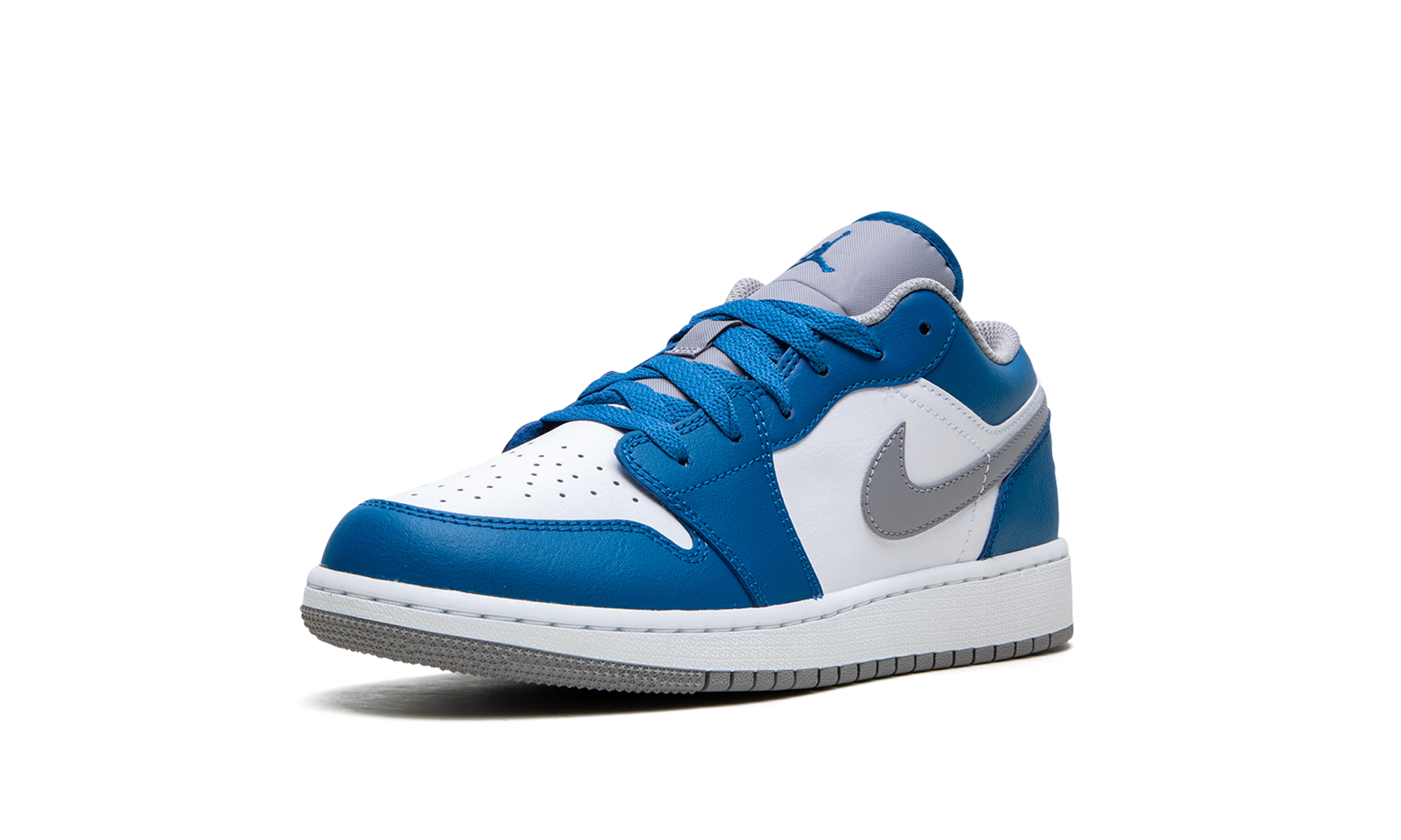 Air Jordan 1 Low True Blue Cement (GS) 5