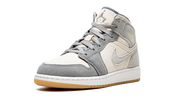 Air Jordan 1 Mid Beige Grey Suede (GS) 5