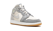 Air Jordan 1 Mid Beige Grey Suede (GS) 8