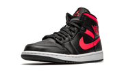 Air Jordan 1 Mid Black Siren Red