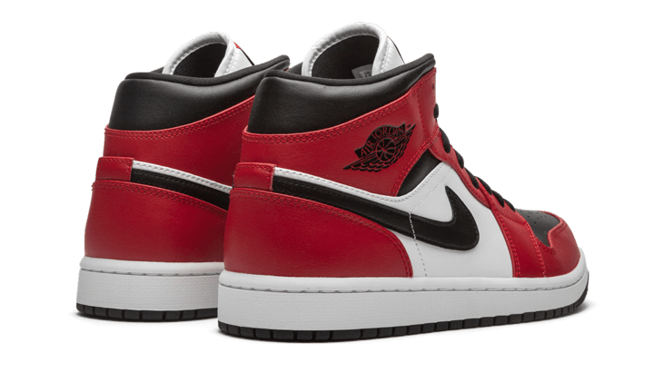 Air Jordan 1 Mid Chicago Black Toe 3