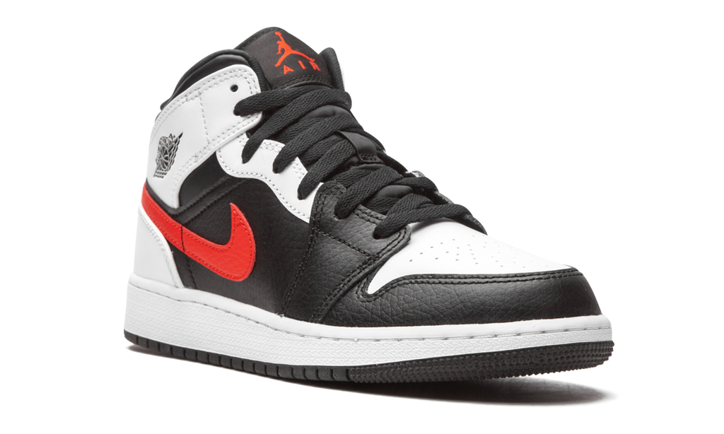 Air Jordan 1 Mid Chile Red (GS) 8