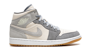 Air Jordan 1 Mid Coconut Milk Particle Gray
