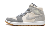 Air Jordan 1 Mid Coconut Milk Particle Gray