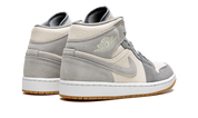 Air Jordan 1 Mid Coconut Milk Particle Gray