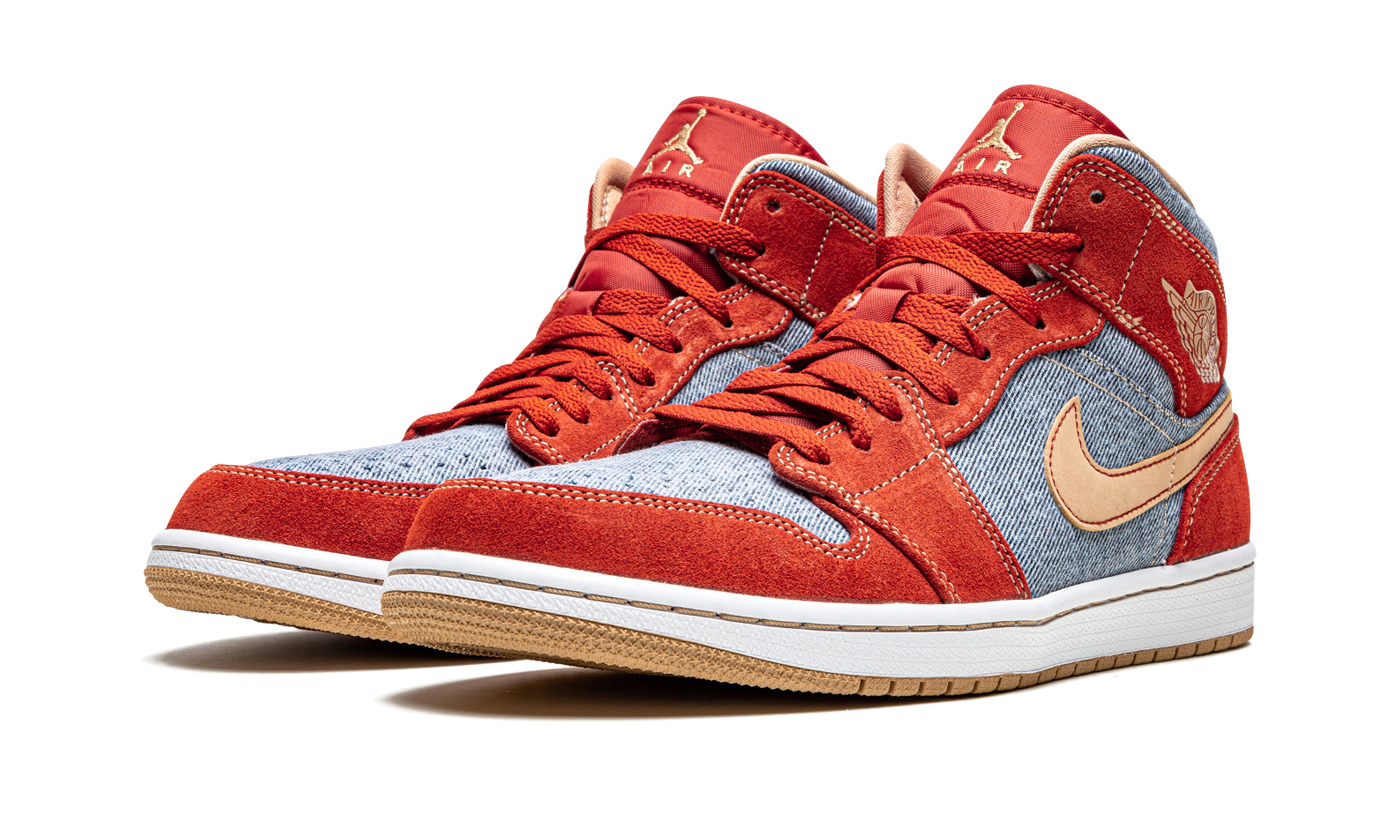 Air Jordan 1 Mid Denim 3