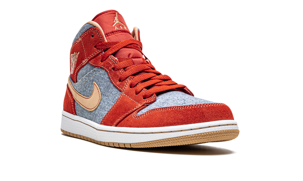 Air Jordan 1 Mid Denim 8
