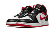 Air Jordan 1 Mid Gym Red Black White (GS) 3