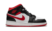 Air Jordan 1 Mid Gym Red Black White (GS) 7