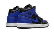 Air Jordan 1 Mid Hyper Royal Tumbled Leather