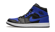 Air Jordan 1 Mid Hyper Royal Tumbled Leather