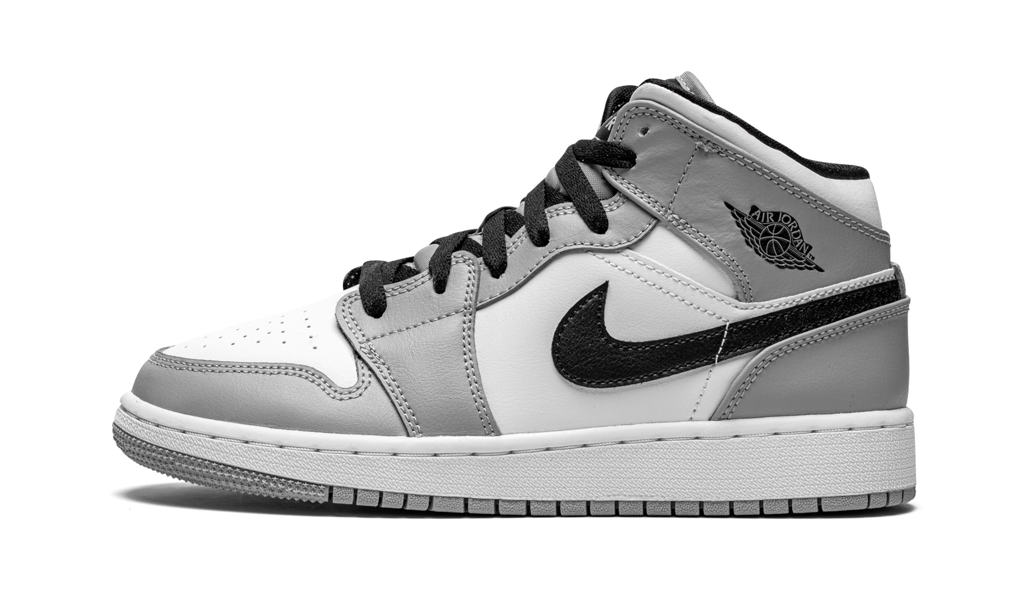 Air Jordan 1 Mid Light Smoke Gray